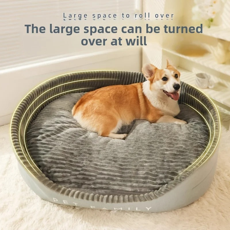 Giant Round Style Dog Bed