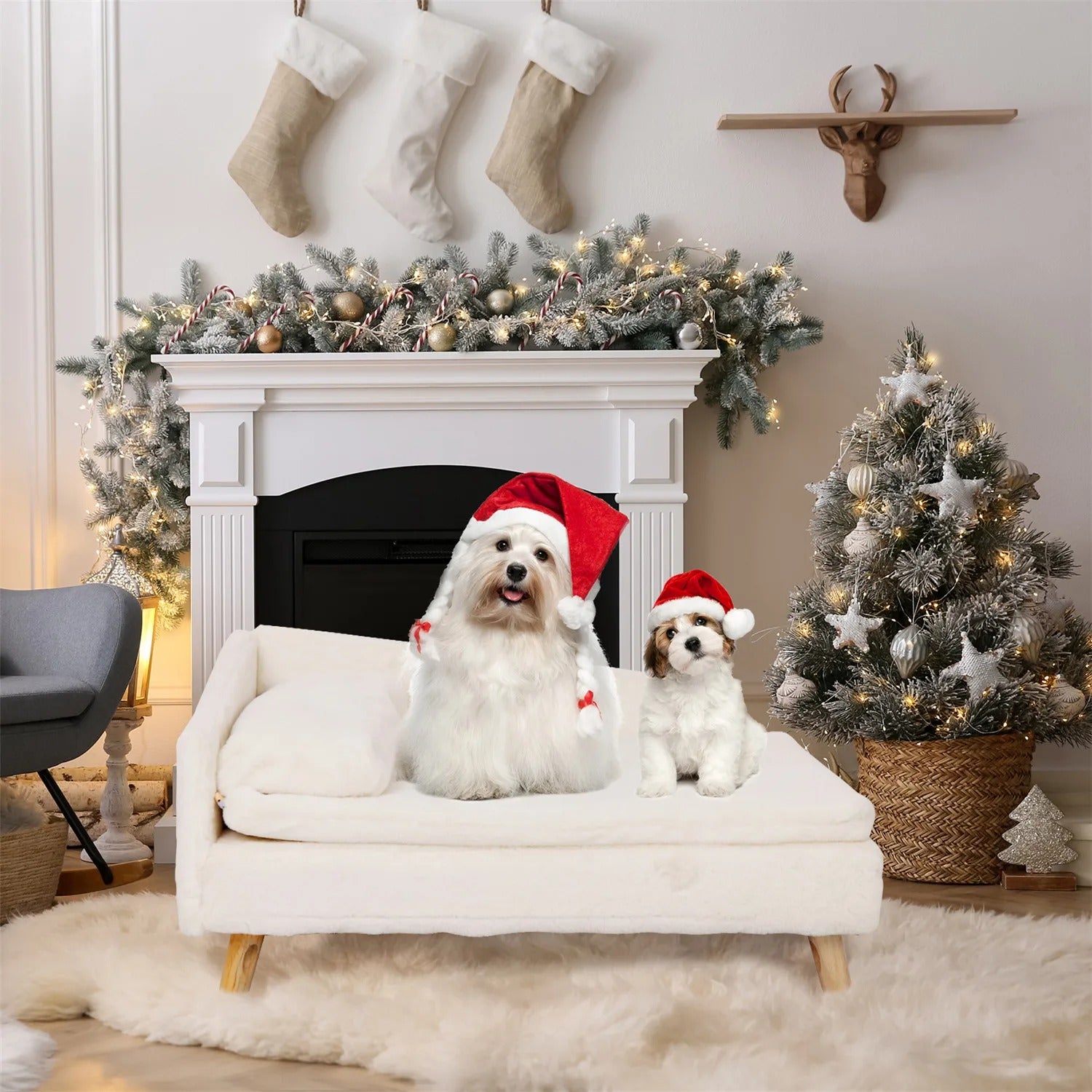 Lux L-Shape Pet Bed