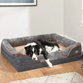 Orthopedic Plush Dog Bed